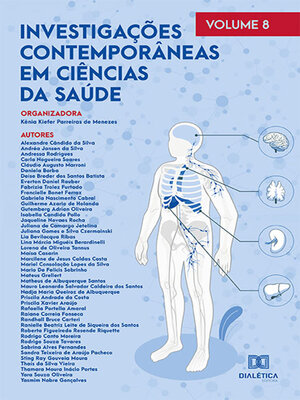 cover image of Investigações contemporâneas em Ciências da Saúde, Volume 8